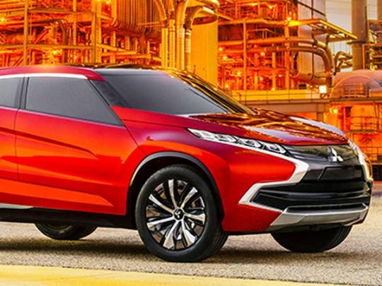 Mitsubishi обещает удивить ярким дизайном новинки (фото)