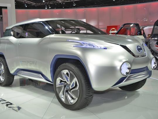 Nissan построит электрический кроссовер на базе популярного Leaf (фото)