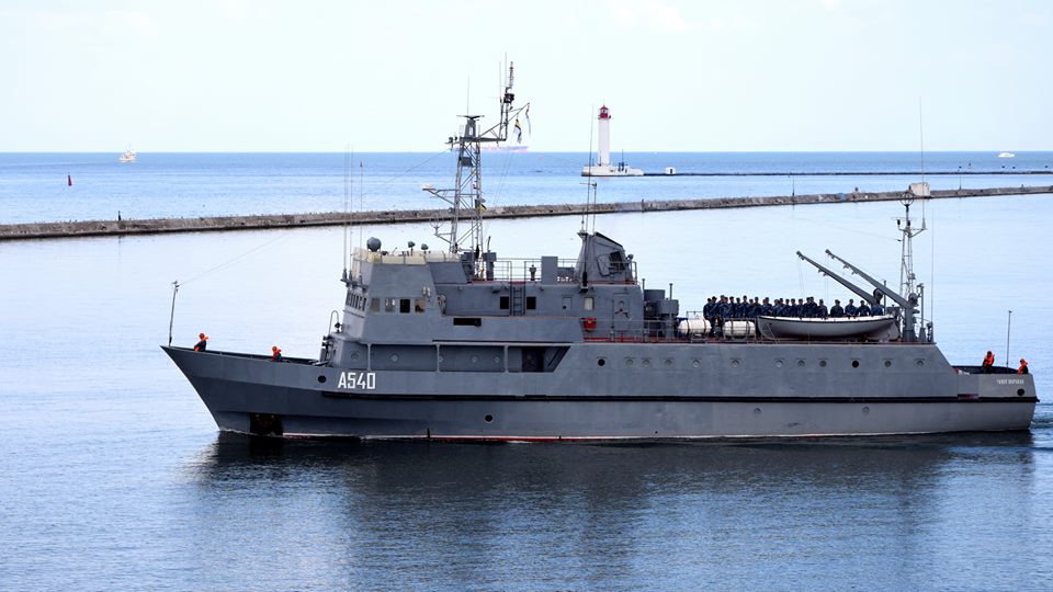 Украинские курсанты впервые отправились завоевывать заграничное побережье (фото)