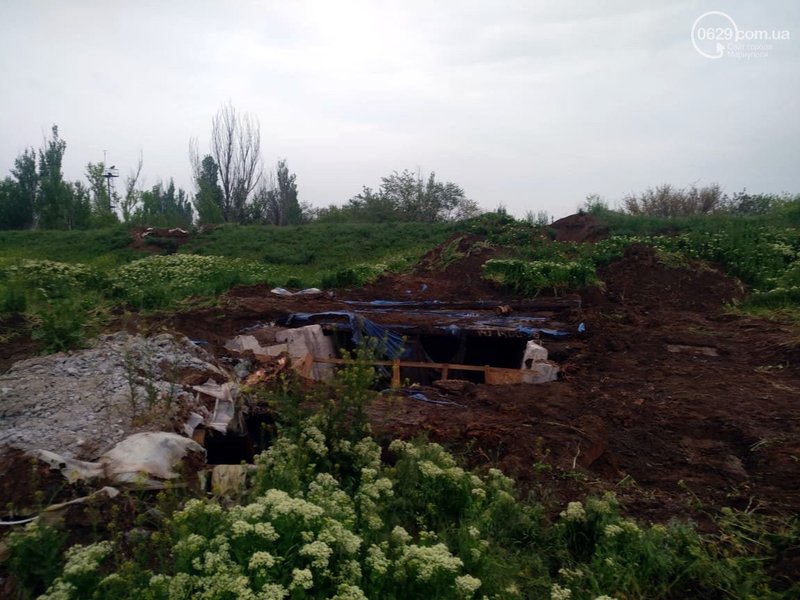 Под Мариуполем пограничники разворовали блокпост: что произошло (фото)