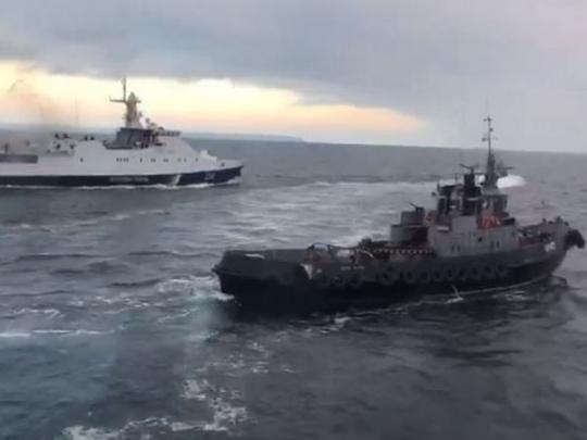 В Украине показали точное место захвата Россией кораблей возле Крыма: опубликована карта
