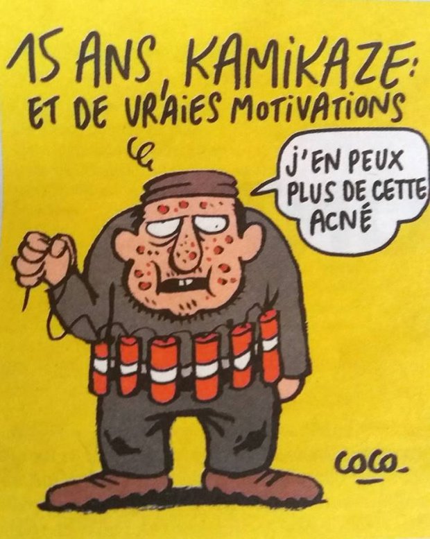 Charlie Hebdo присвятив номер терактам у Парижі: нові карикатури