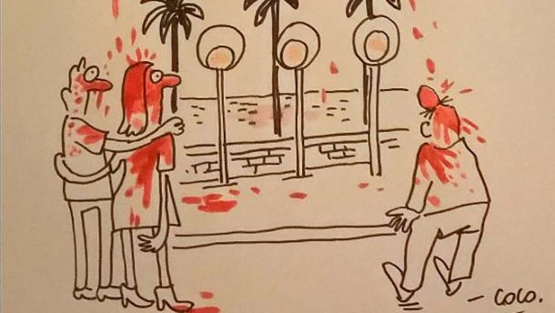 Charlie Hebdo створив карикатуру на теракт у Ніцці