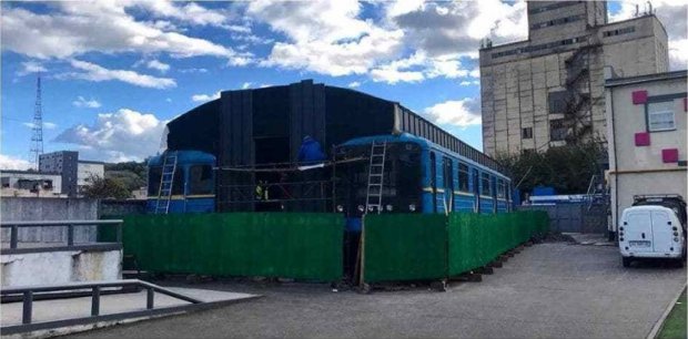 Хостел з вагонів метро зявиться у Києві: фото незвичного проекту