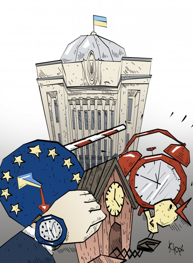 Карикатура тижня: час працювати