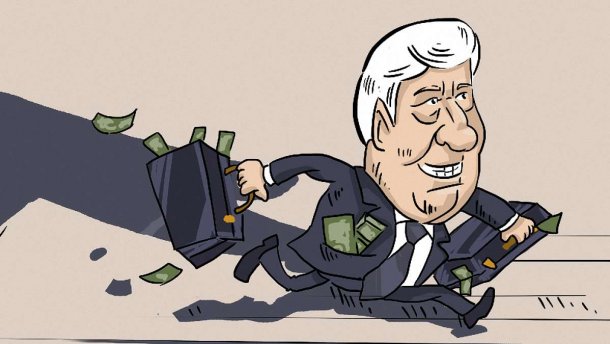 Карикатура тижня: Відставка Шокіна або прощання без почестей