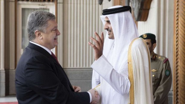 Катар готовий постачати Україні скраплений газ, – Порошенко