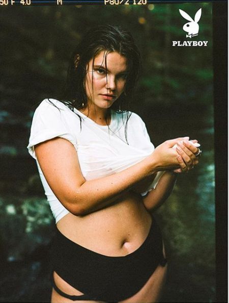 Пишнотіла модель знялася у сексуальній фотосесії для Playboy (18+)