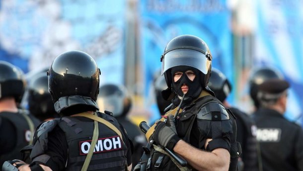 Російський ОМОН на якусь частину і є український Беркут