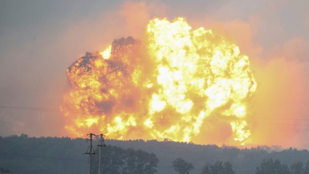 У Генштабі заявили про спробу підпалу одного з арсеналів ЗСУ
