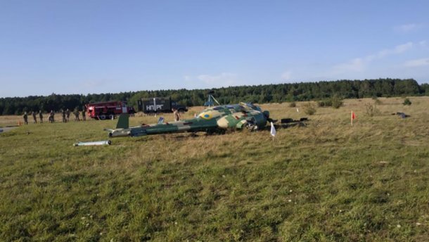 Військовий гелікоптер розбився на Львівщині