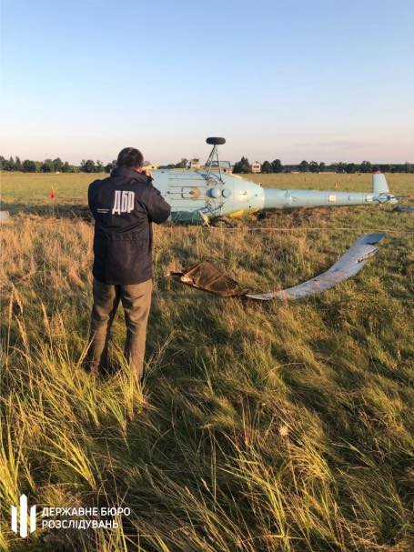 Військовий гелікоптер розбився на Львівщині