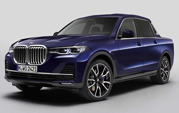 BMW показала гигантский и мощный пикап X7