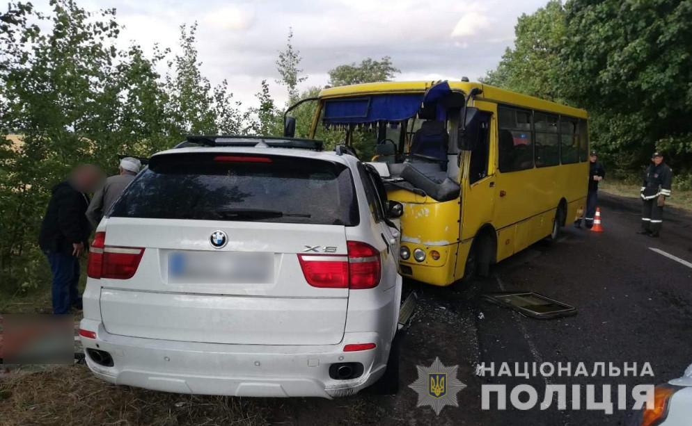 ДТП с маршруткой в Черкасской области: пострадали 10 человек, полиция начала производство (ФОТО)