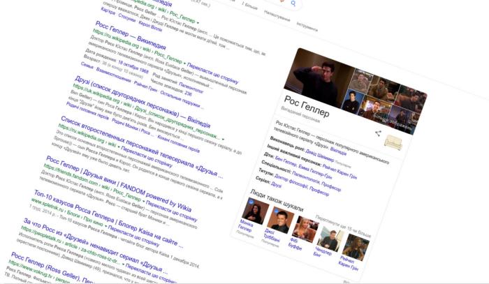 Google спрятал несколько «пасхалок» к 25-летию сериала «Друзья»