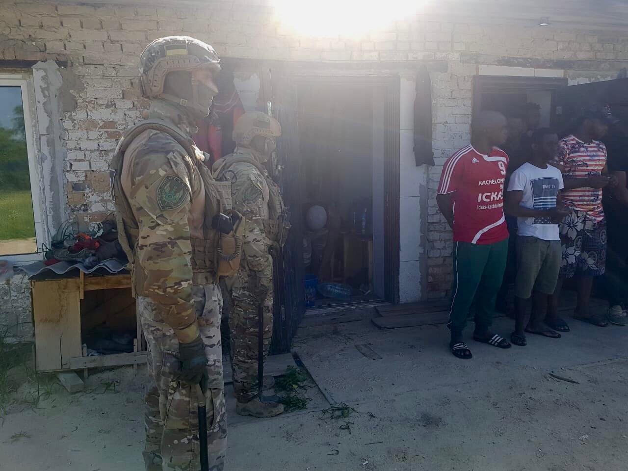 Лес под Киевом рубили африканцы и китайцы, приехавшие в Украину на учебу (ФОТО)