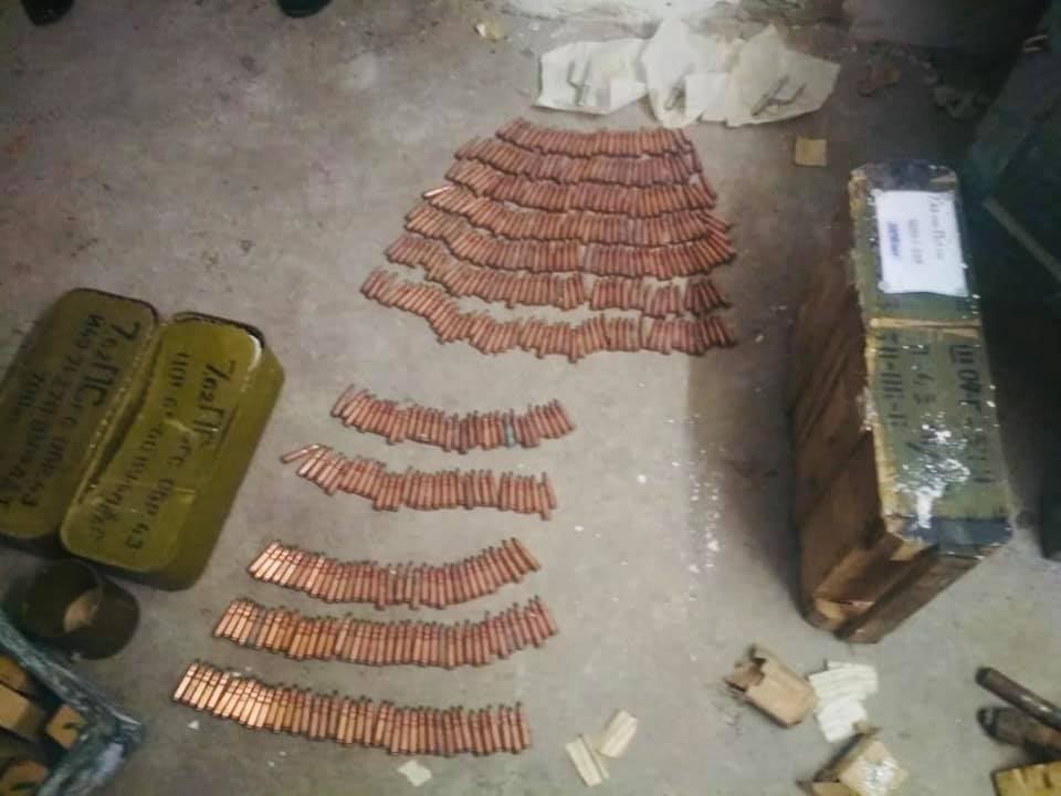 На Черниговщине у экс-военнослужащего изъяли рекордный арсенал боеприпасов (ФОТО, ВИДЕО)