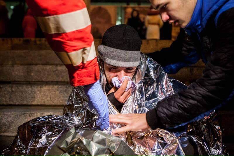 Один из противников концерта Потапа и Насти после столкновений с полицией попал в реанимацию