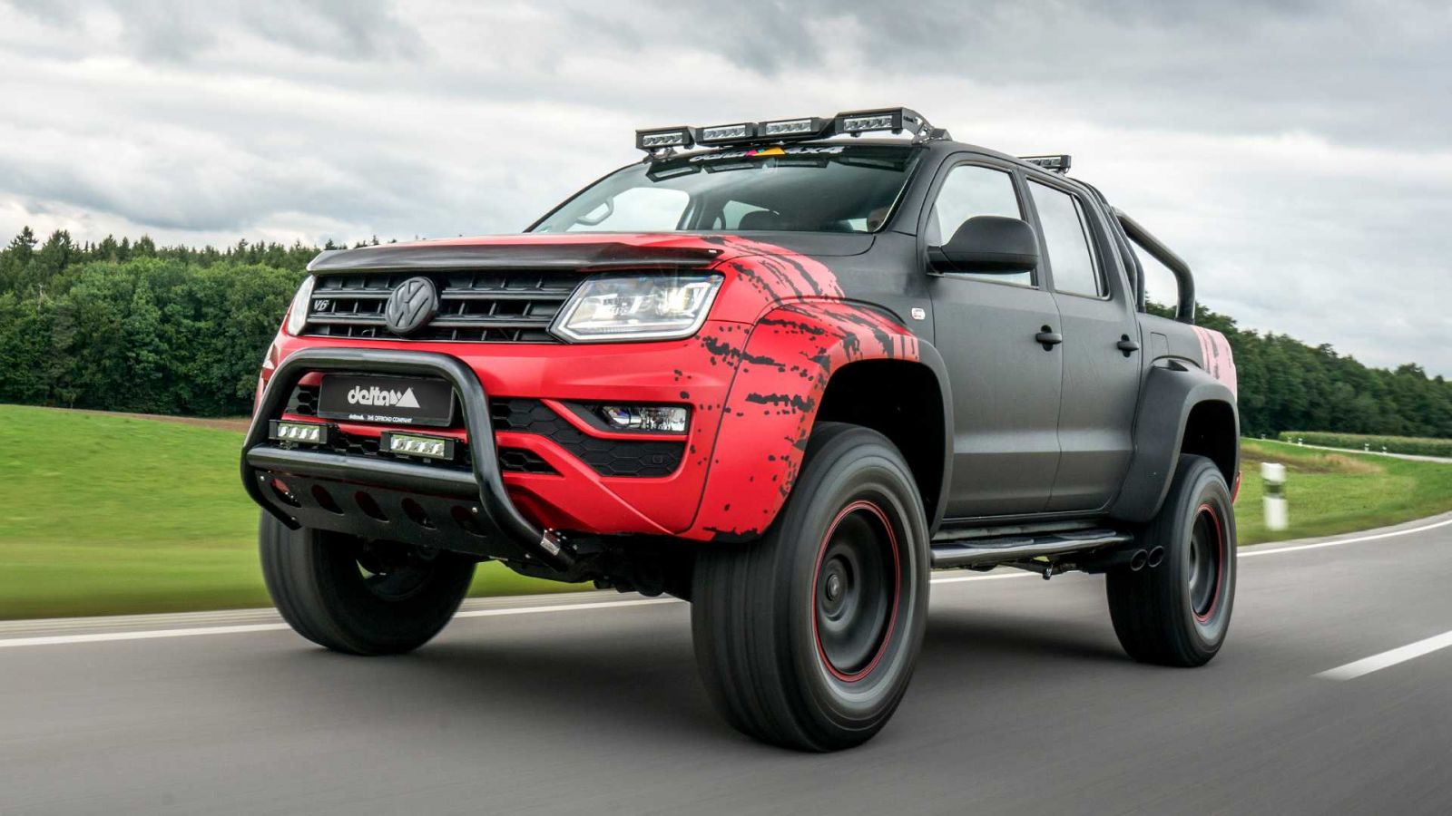 Пикап Volkswagen Amarok превратили в мощный внедорожник (ФОТО)