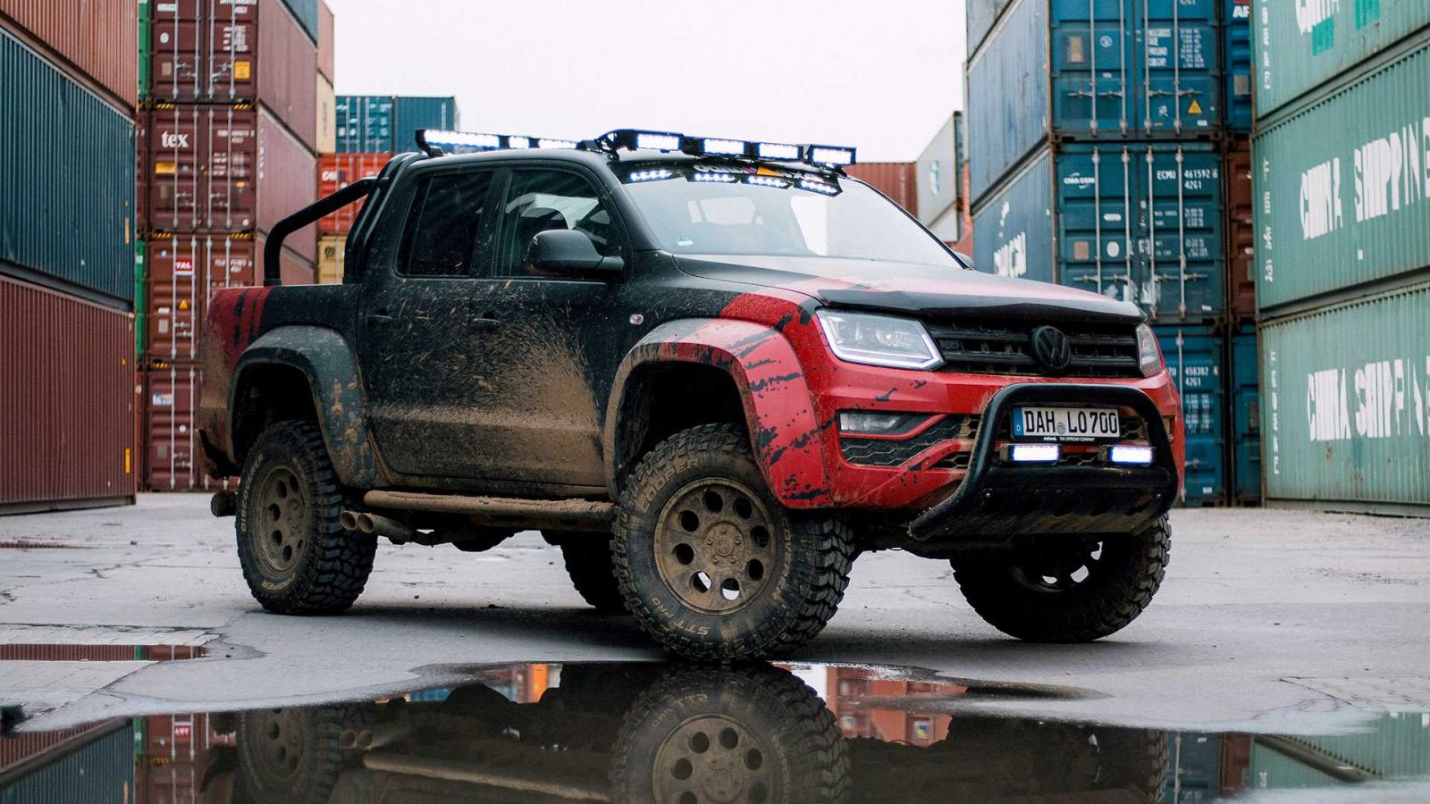 Пикап Volkswagen Amarok превратили в мощный внедорожник (ФОТО)