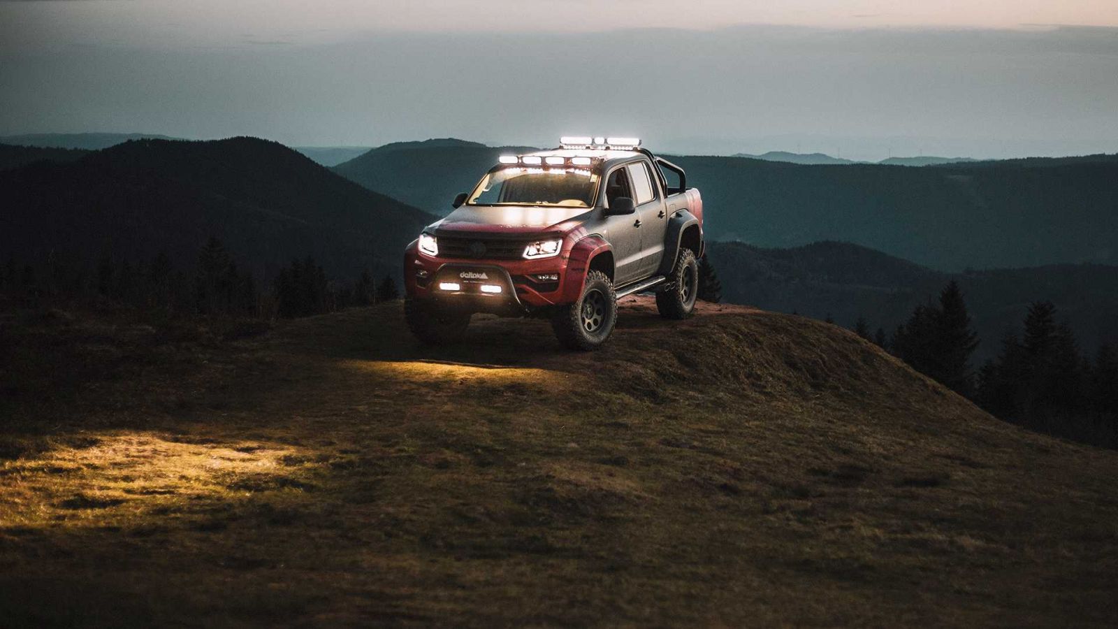 Пикап Volkswagen Amarok превратили в мощный внедорожник (ФОТО)