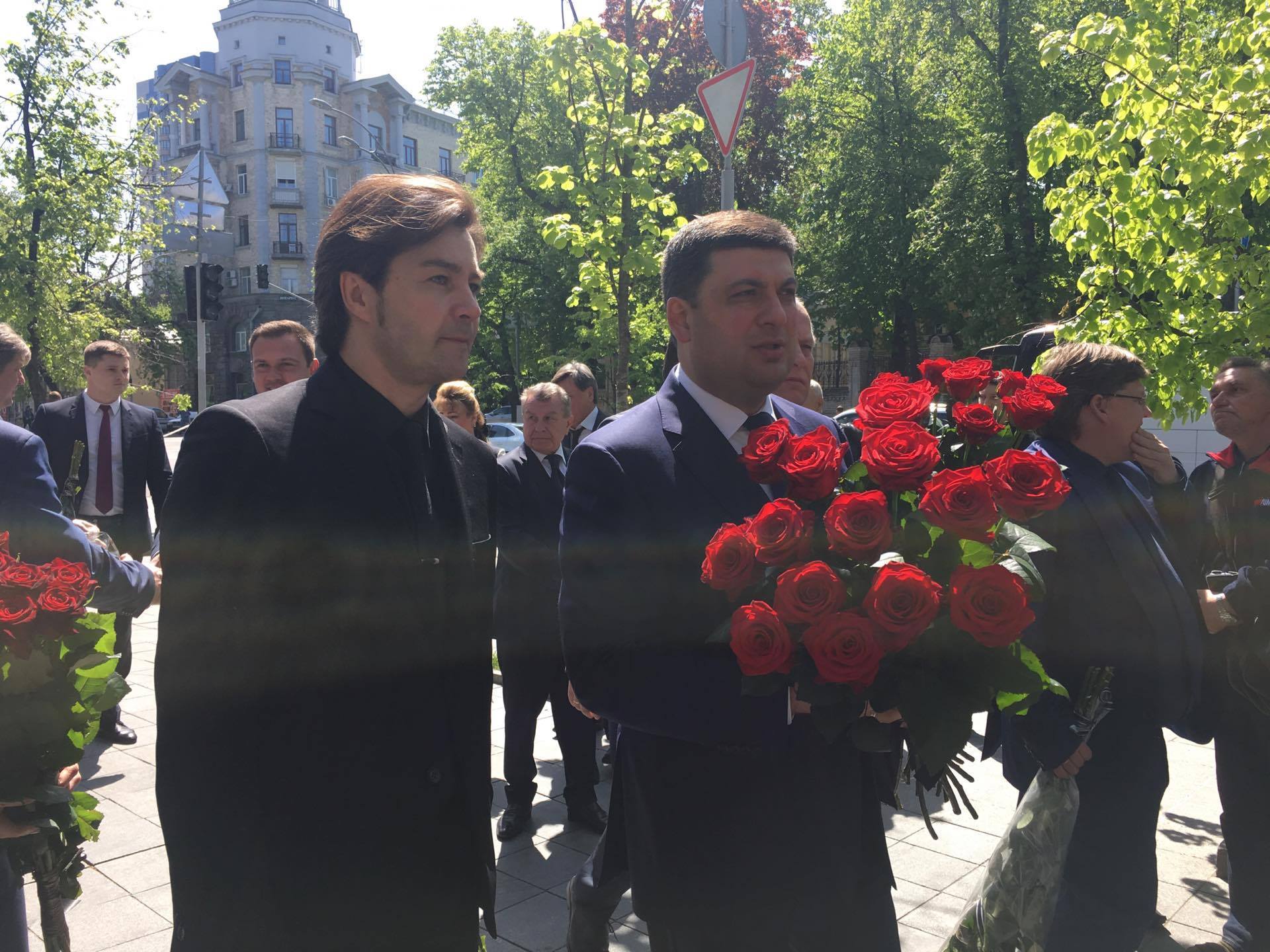 Поэта Бориса Олийныка похоронили на Байковом кладбище