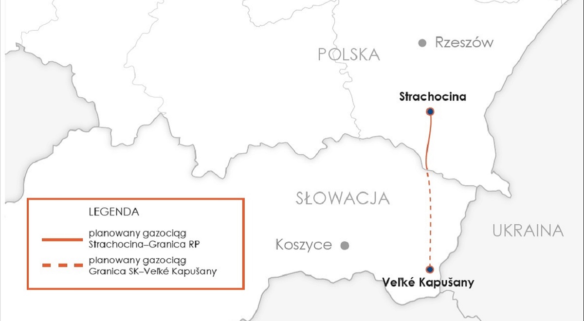 Польша начала строить газопровод вдоль границ Украины