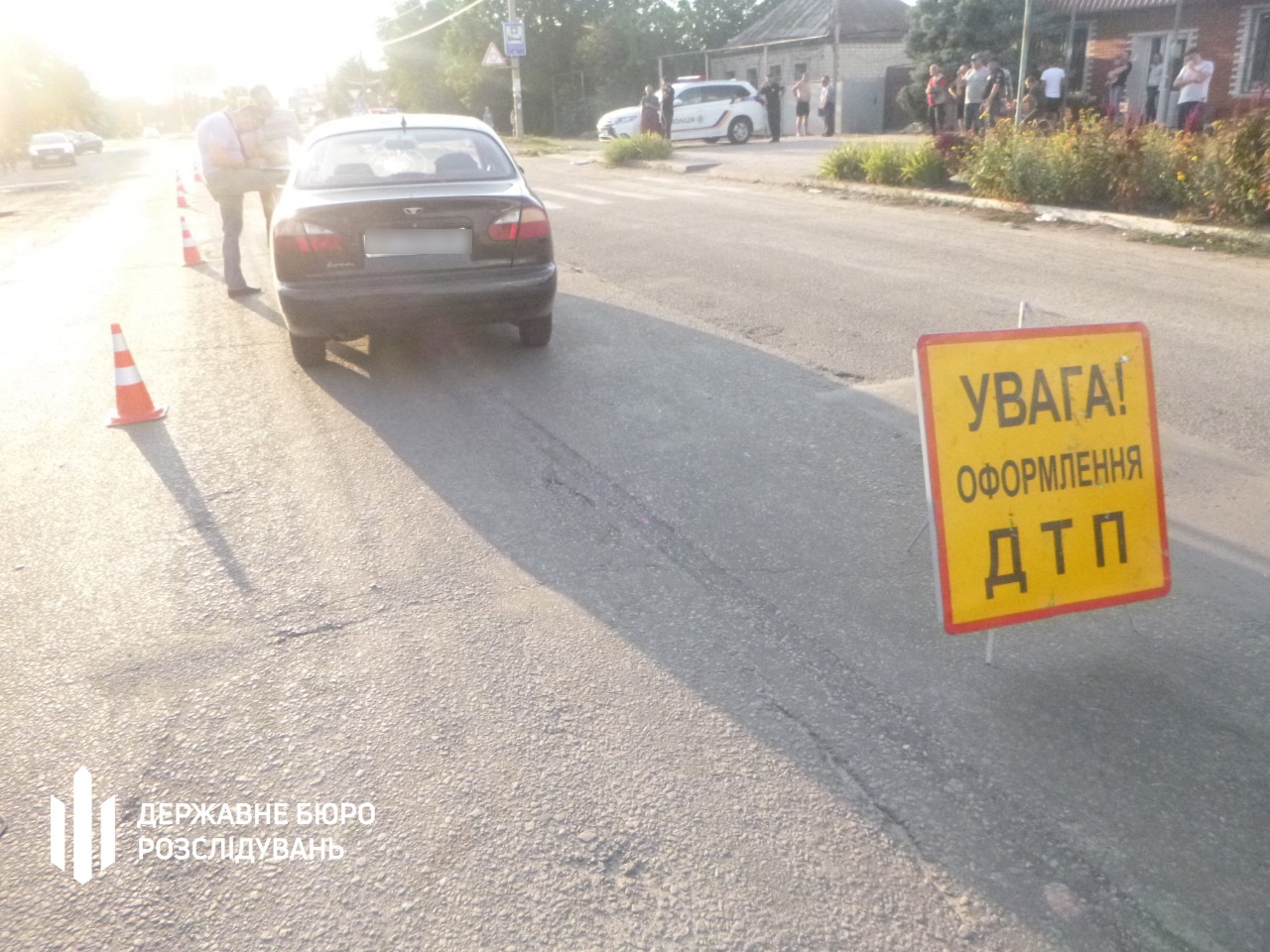 Полицейское ДТП: пьяный правоохранитель наехал на женщину (ФОТО)