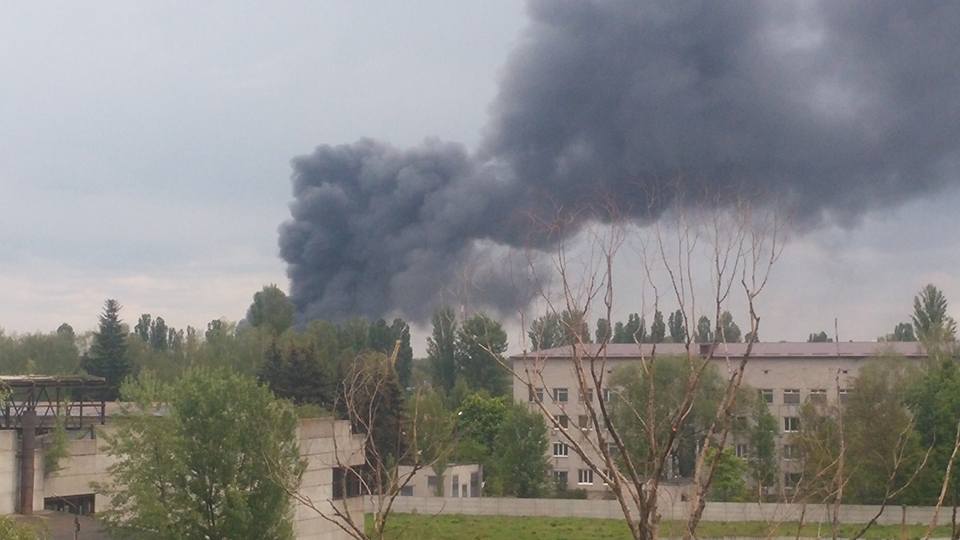 Пожар на складе частного предприятия в Броварах ликвидирован
