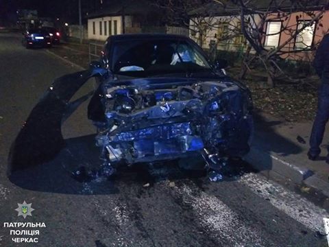 В Черкассах несовершеннолетний за рулем устроил ДТП, есть пострадавшие