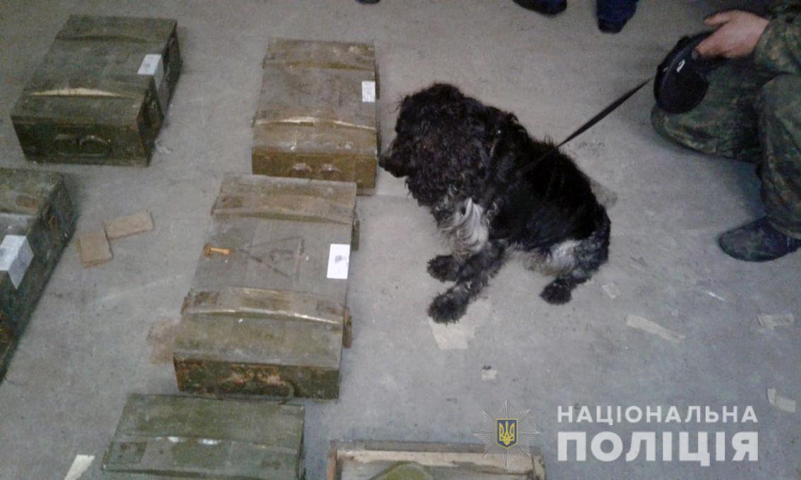 В Черниговской области бывший офицер хранил дома рекордный арсенал боеприпасов