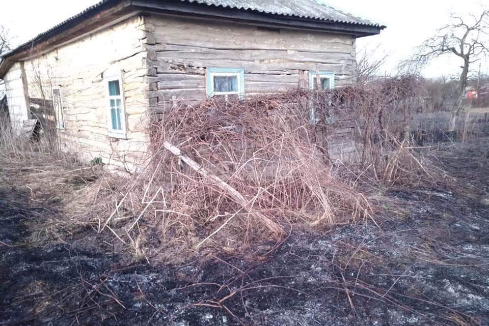 В Черниговской области избили двух спасателей, которые тушили сухую траву