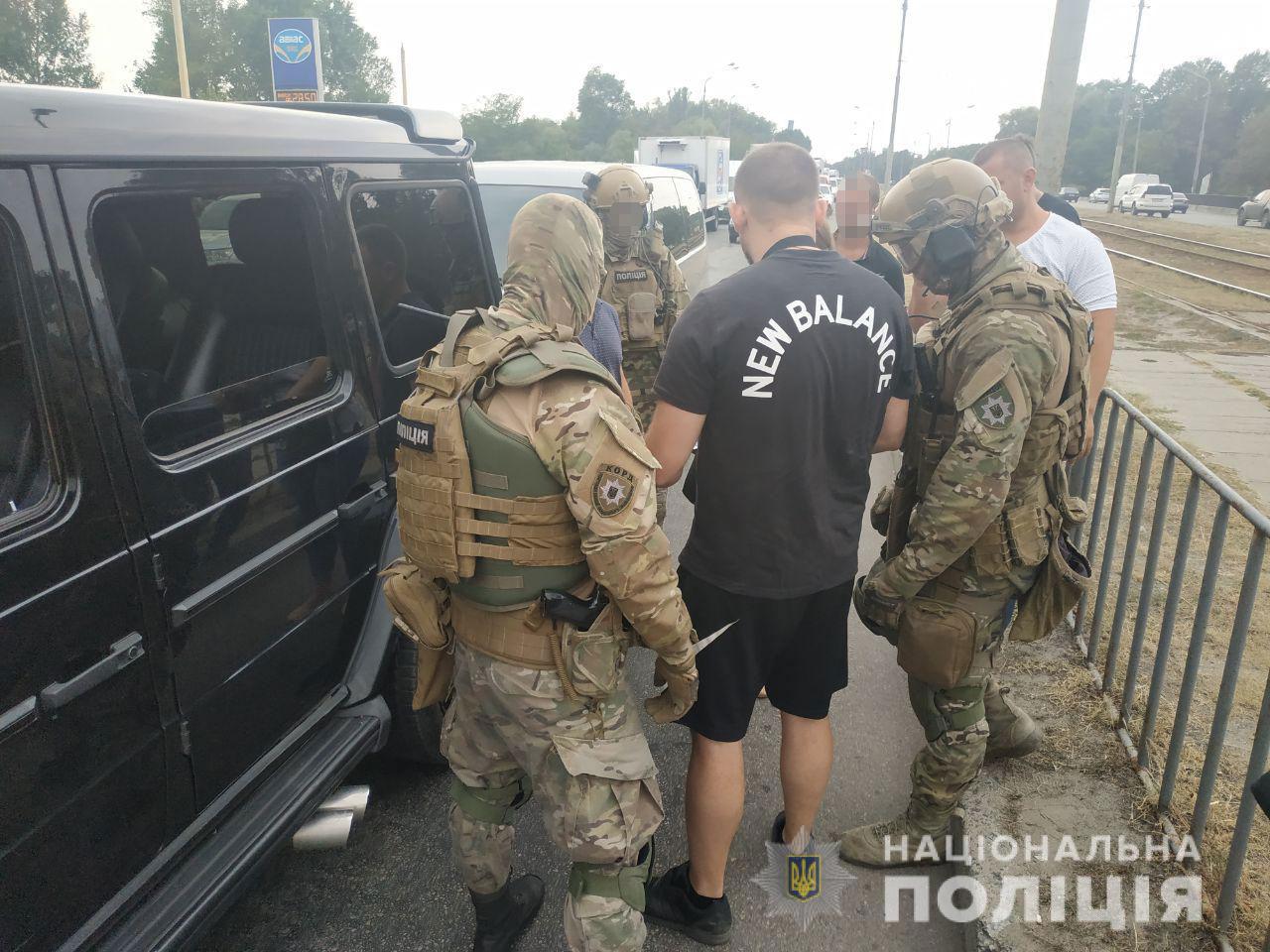 В Днепре задержали преступную группу, которая занималась похищением людей и вымогательством денег