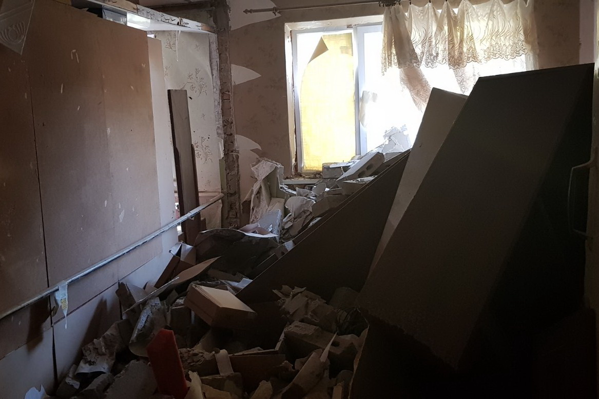В Харьковской области в общежитии взорвался газ, два человека пострадали