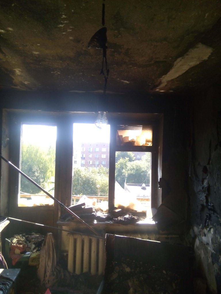 В Хмельницкой обл. горело общежитие