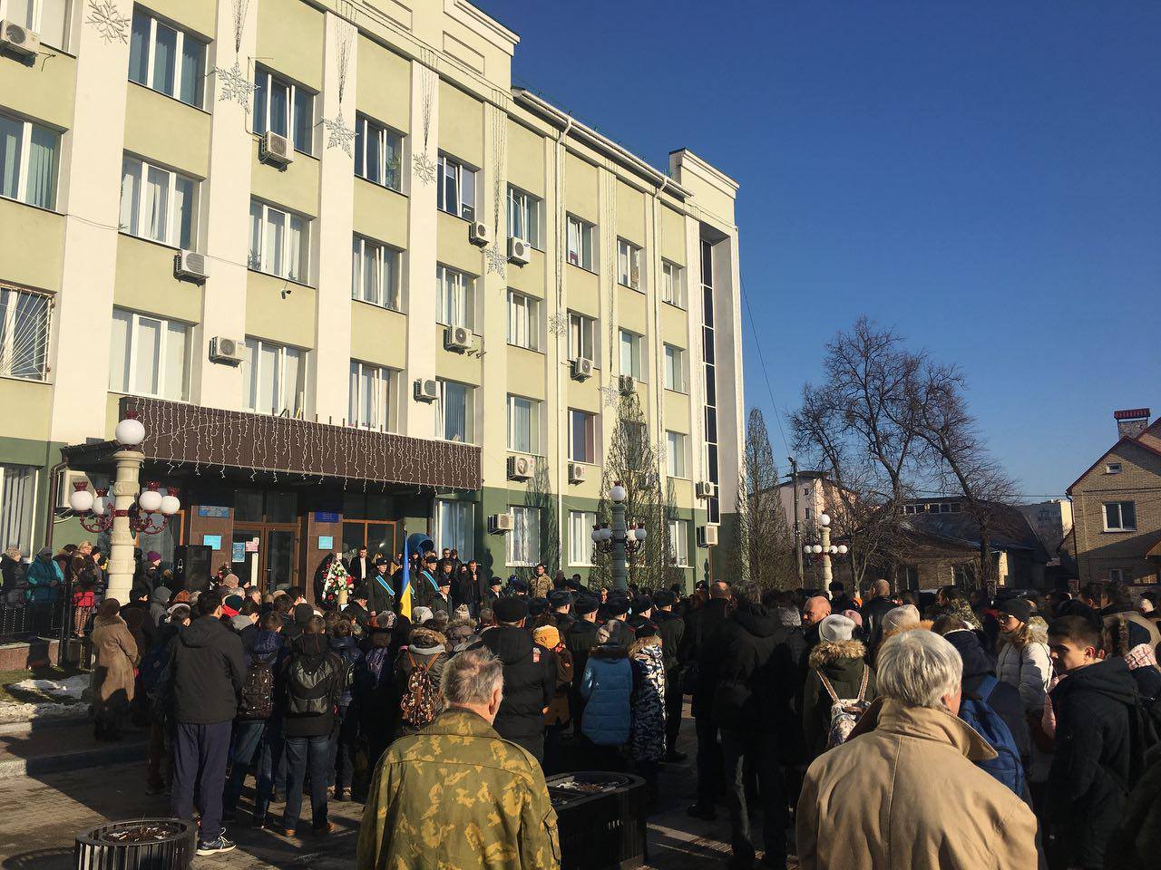 В Ирпене попрощались с военным, погибшим в ходе боев на Светлодарской дуге
