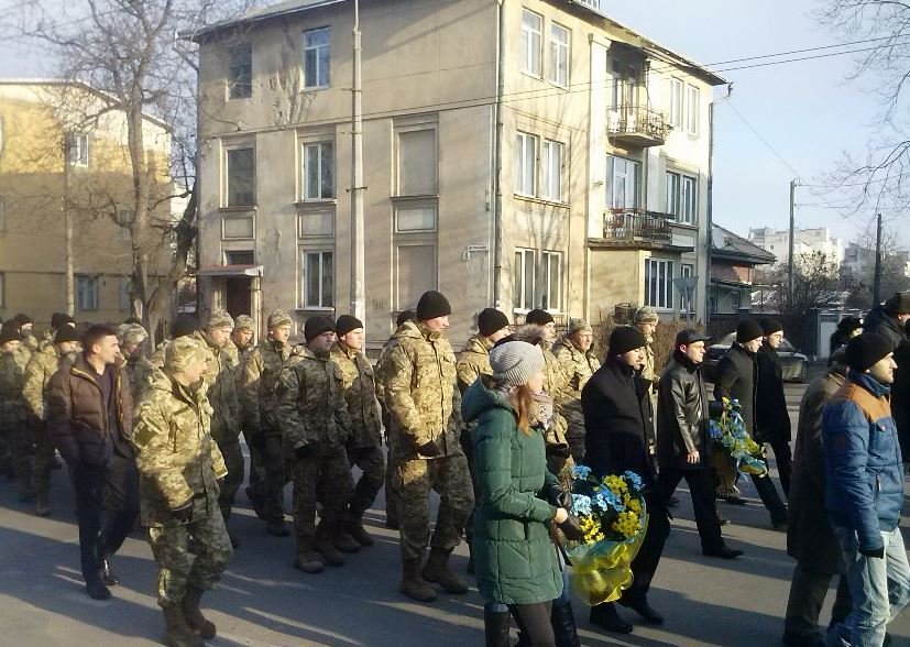 В Ивано-Франковске около 300 человек чтят память Бандеры