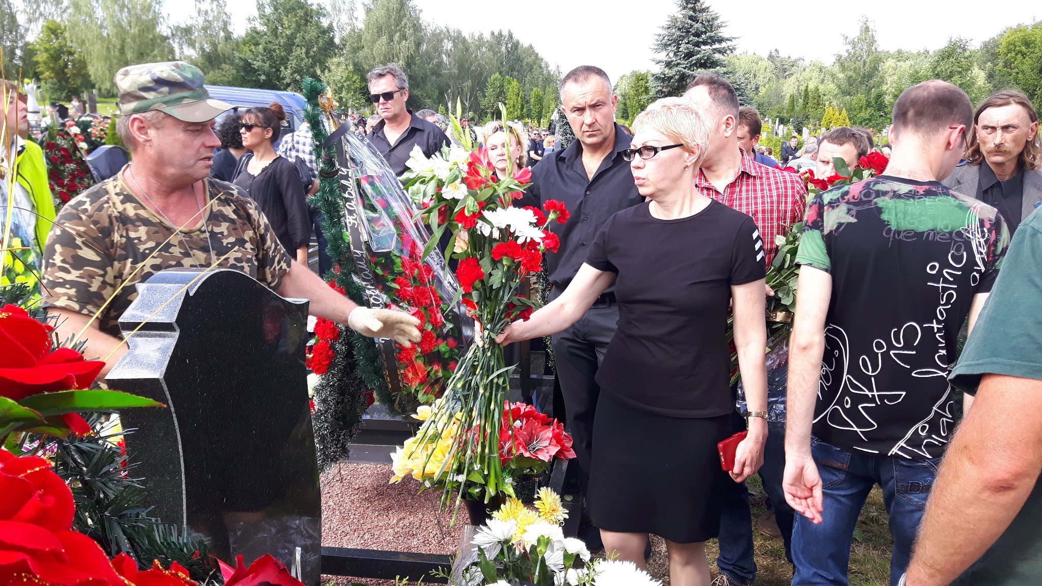 В Минске похоронили Павла Шеремета