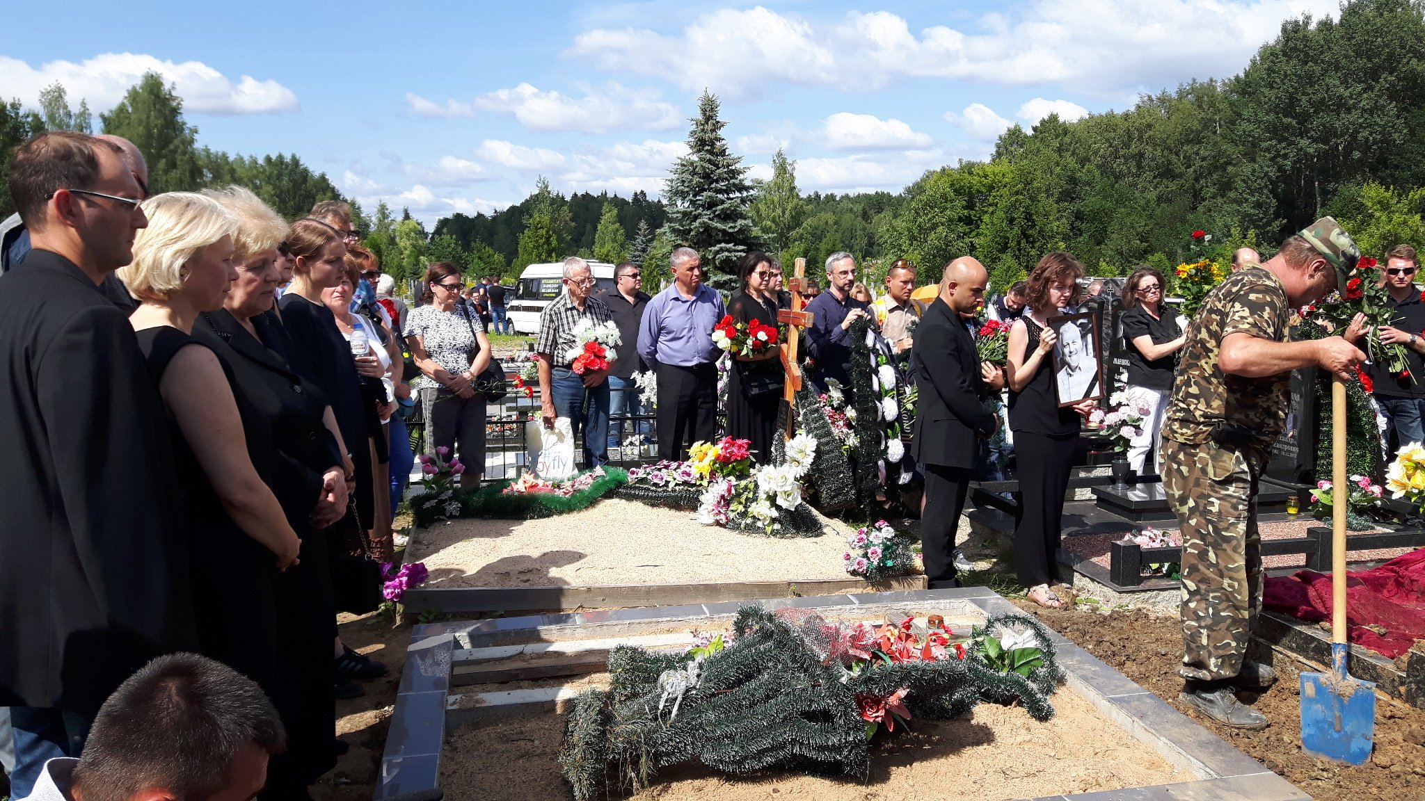 В Минске похоронили Павла Шеремета