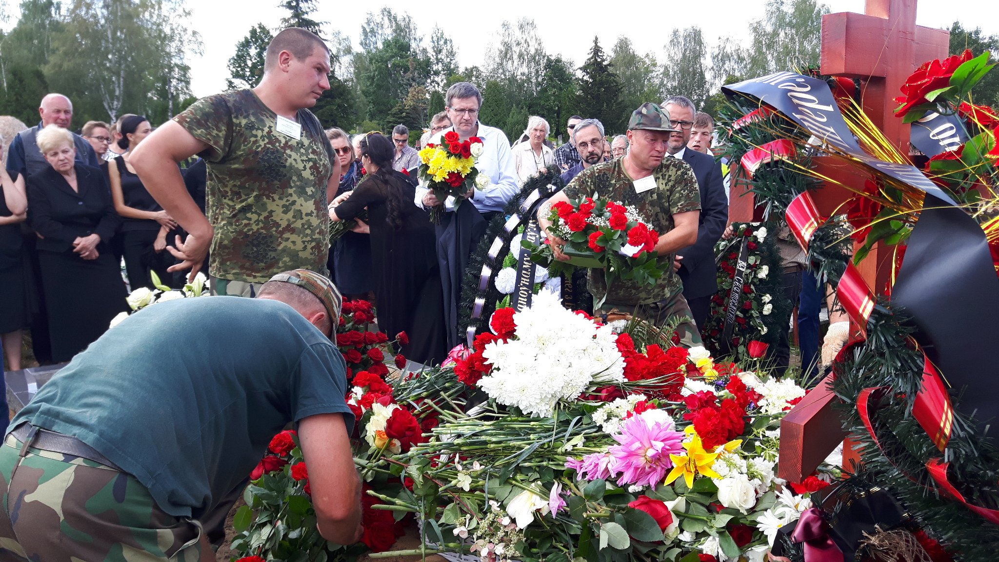 В Минске похоронили Павла Шеремета