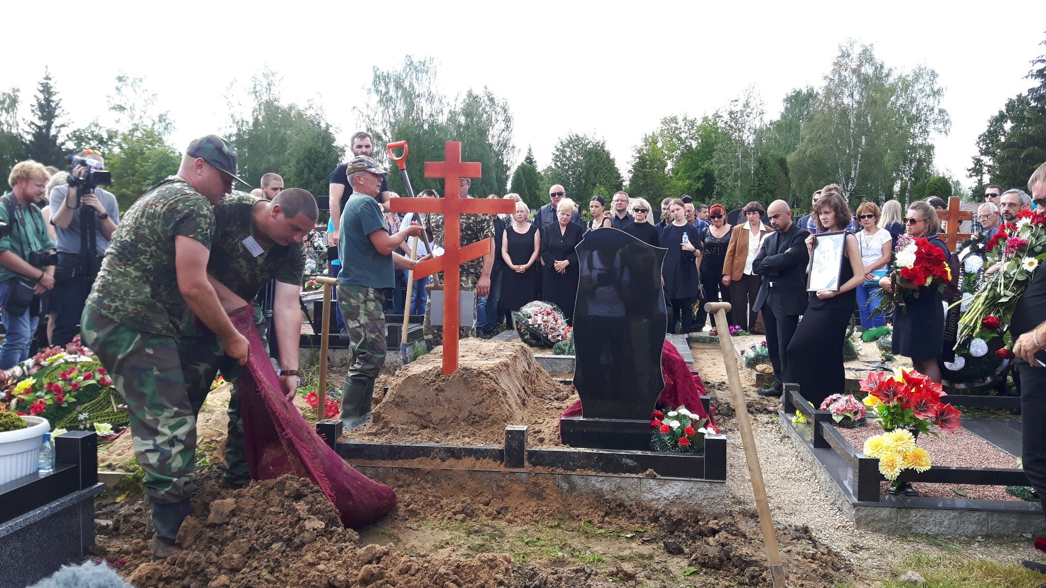 В Минске похоронили Павла Шеремета