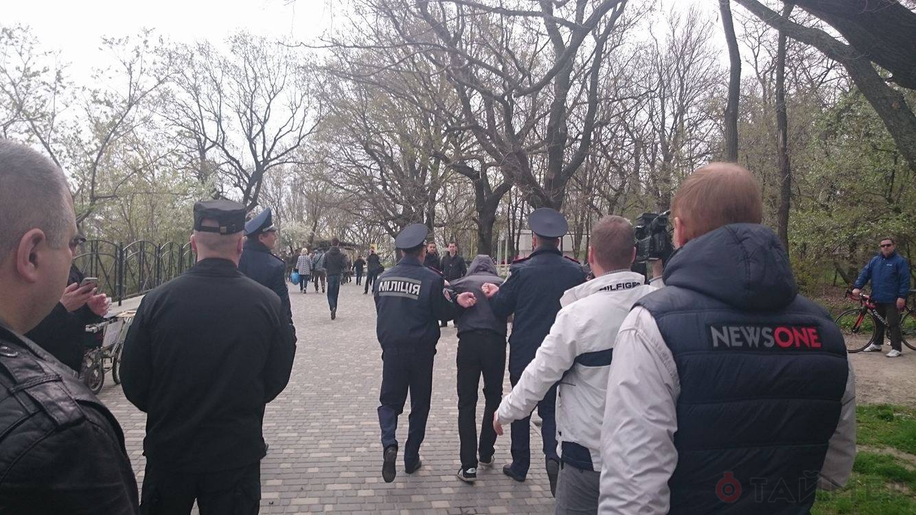 В Одессе произошли столкновения во время мероприятий в честь освобождения города от нацистов