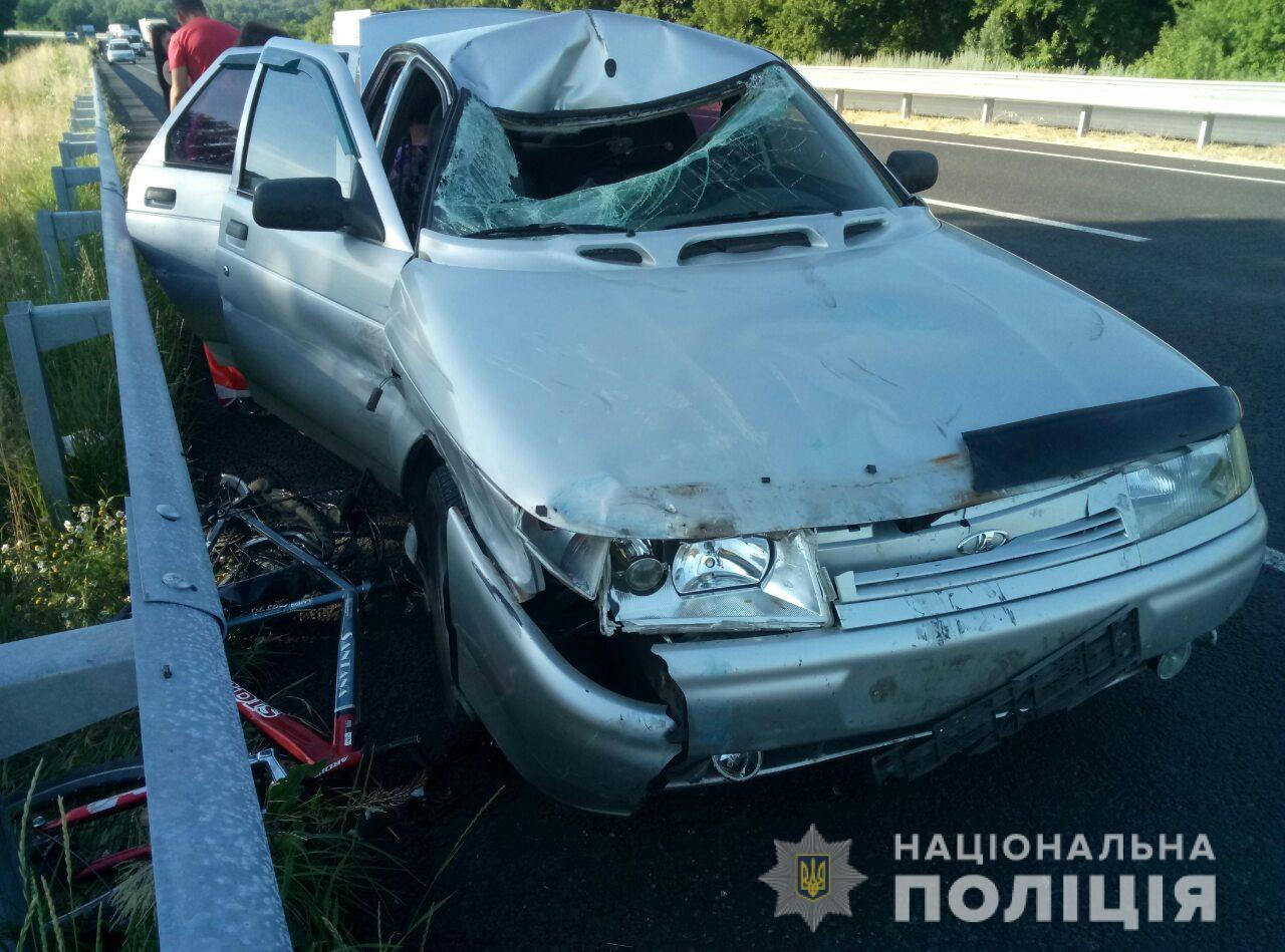 В Полтавской области в двух ДТП погибло трое велосипедистов