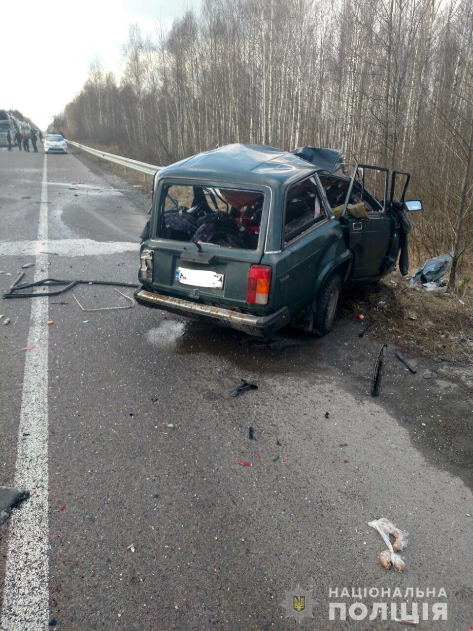 В Ровенской области в аварии с грузовиком погиб мужчина