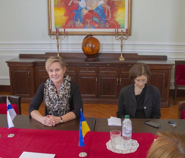 В Украине начала работу новый посол Финляндии (ФОТО)