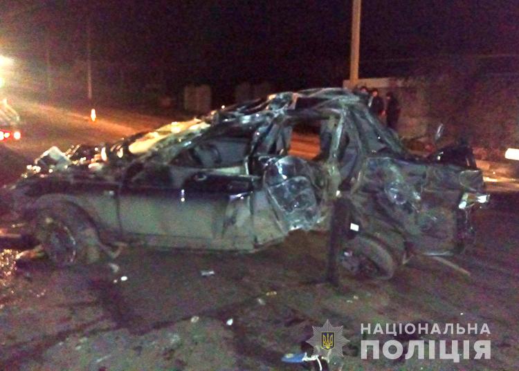 В Запорожской обл. в результате ДТП погибли два человека, еще двое попали в больницу