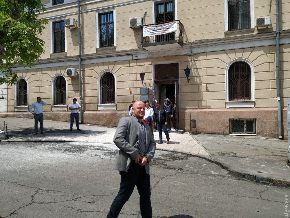 В Одесском медуниверситете произошли столкновения, задержан 51 человек