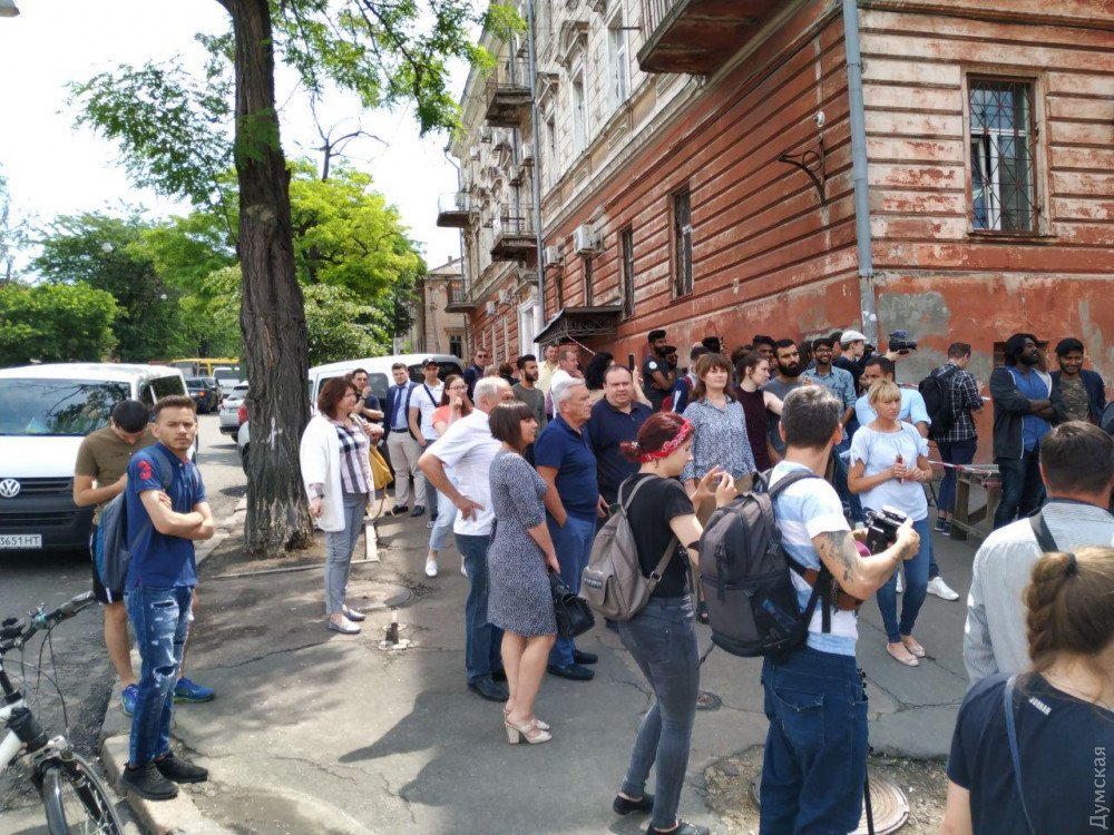 В Одесском медуниверситете произошли столкновения, задержан 51 человек