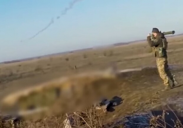Одесские бойцы показали, как с одного выстрела сбили ракету (видео)