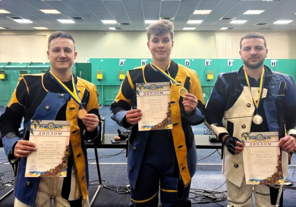 Одесский спортсмен стал чемпионом Украины по пулевой стрельбе
